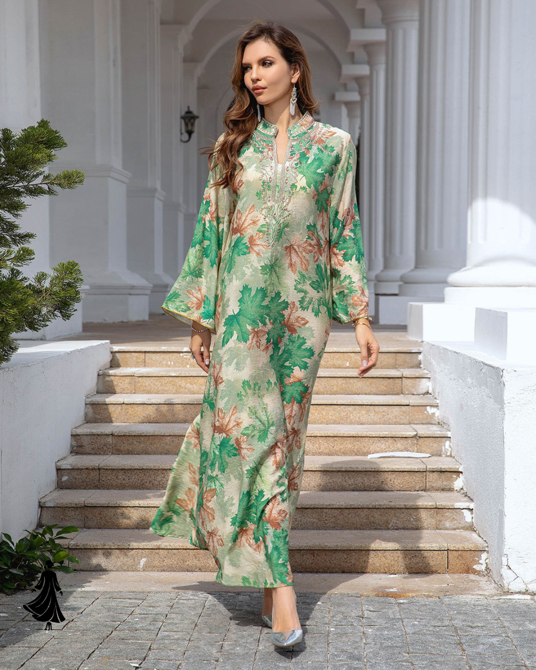 Pretty Embroidered Modest Dress – Stylish Everyday & Special Occasions