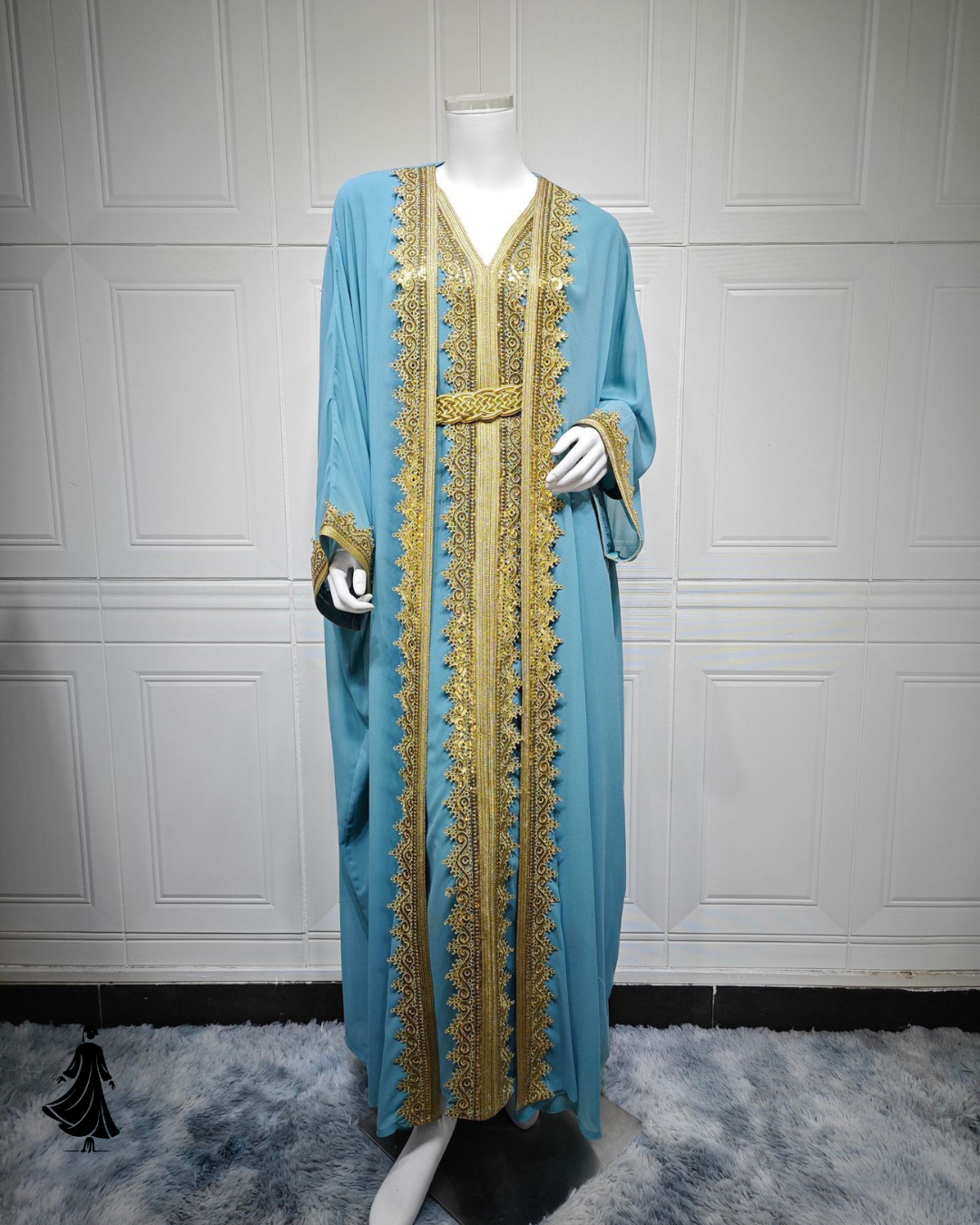 Pretty Modest Belted Dress – Middle Eastern Everyday Glam