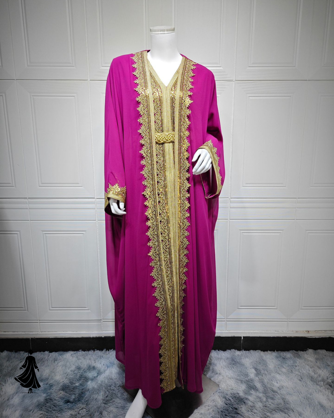 Pretty Modest Belted Dress – Middle Eastern Everyday Glam